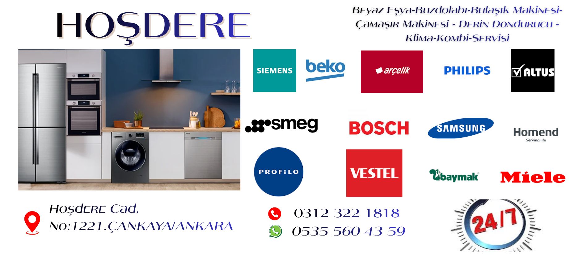 Hoşdere Beyaz Eşya